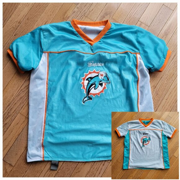 Miami Dolphins Reversible Jersey Flag Football Jersey Adult S/M - Picture 2 of 15
